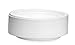 Basix 9 inch Plastic Plates Microwave Safe 100 Count, White