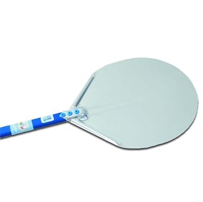 GI.METAL Professional 14-inch Circular Pizza Peel with 47-inch Handle