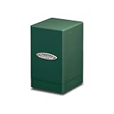 Ultra Pro Green Satin Tower Deck Boxes