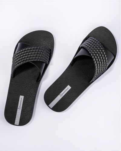 - 83244 Black - Chancla de pala, de goma, para: Mujer color: BLACK talla:39