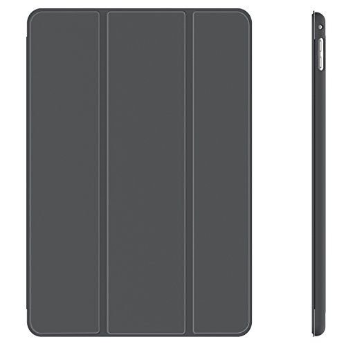 iPad Mini 4 Case, JETech Apple iPad Mini 4 Folio Case Cover with Auto Sleep/Wake for Apple iPad Mini 4 2015 (Dark Grey) - 3285