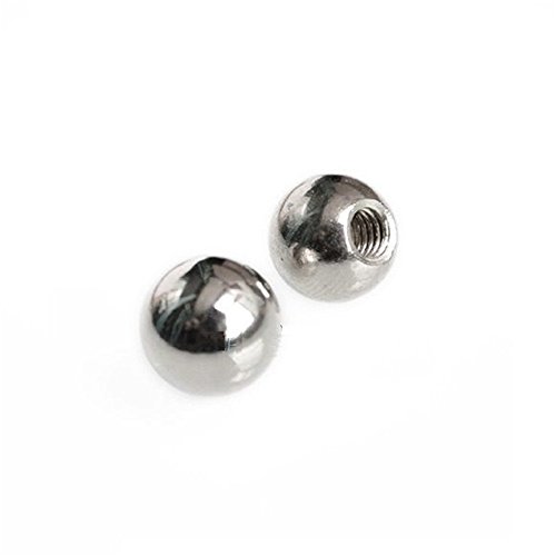 QIXINSTAR 1pcs 10mm M4 Threaded Ball Rod Ends for Kossel Mini 3D Printer Magnetic Joints