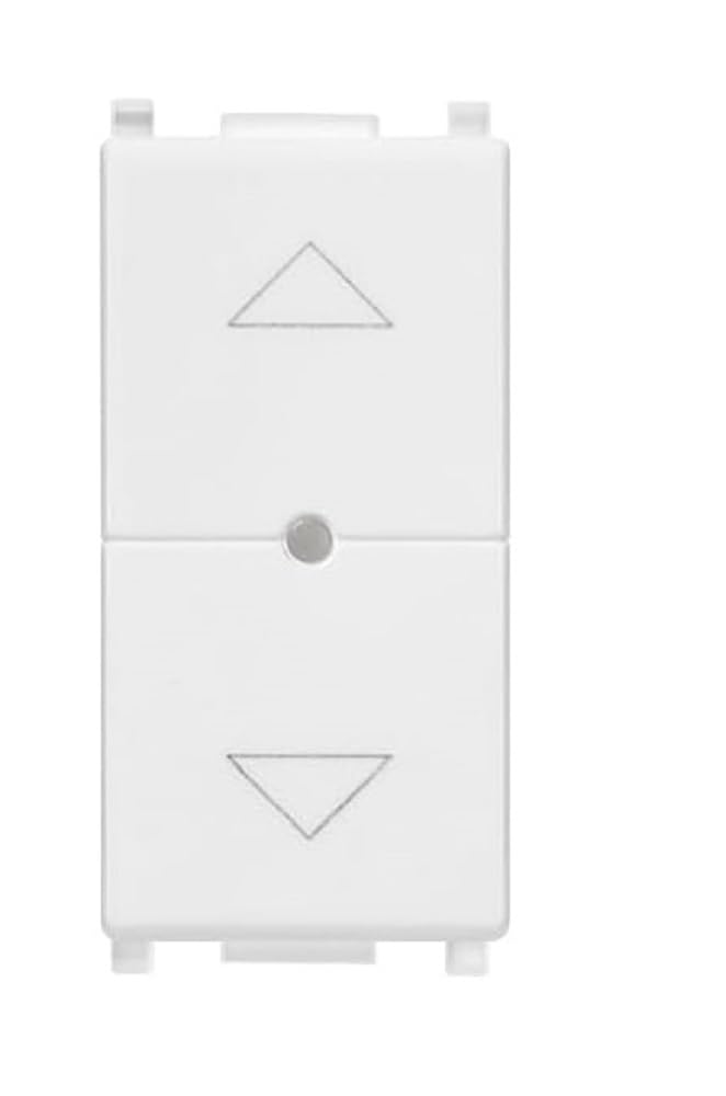 Vimar 14594 Plana Wireless VIEW Relay Output for Roller Shutters with Swivel Slats and Remote Control, Dual Bluetooth 5.0 and Zigbee 3.0