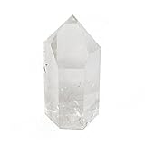 ONE (1) Polished Crystal Quartz Point - Crystal Quartz Point - Reiki - Metaphysical - Rock Paradise Exclusive COA
