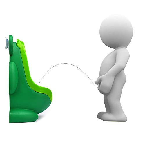 Cute Frog Shape Children Kids Potty Training Urinal for Boys Removable Toilet Pee Trainer Bathroom with Funny Aiming Target Green - Thumbnail 6