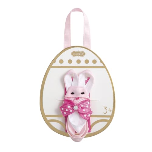 Mud Pie Little Girl White Easter Bunny Icon Clip