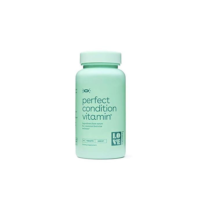 Love Wellness Women's Healthy V Vitamin, 30 Tablets - Maintains pH & Supports Vaginal Health, Immunity, & Gut Health…
