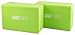 FIT SPIRIT® Set of 2 Green Exercise Yoga Blocks - 9