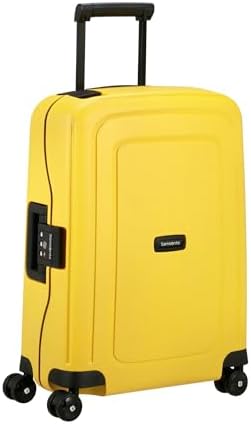 S'Cure - Renewed Spinner S, Bagage Cabine, S (55 cm), 34 L, Jaune (Yellow)