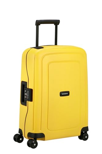 S'Cure - Renewed Spinner S, Bagaglio a Mano, S (55 cm), 34 L, Giallo (Yellow)