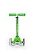 Micro Kickboard - Mini Deluxe LED - Three Wheeled, Lean-to-Steer Swiss-Designed Micro Scooter for Toddlers & Children with Motion-Activated Light-Up Wheels for Ages 2-5 (Green)