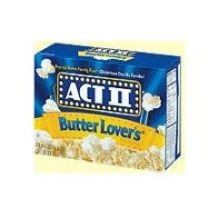 ConAgraAct II Microwave The Classic Butter Lovers Popcorn, 2.75 Ounce - 36 per case.