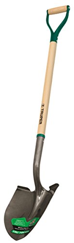 Truper Schaufel, Holz und schwarz, 127.0x23.5x12.7 cm, PRY-E 3933579