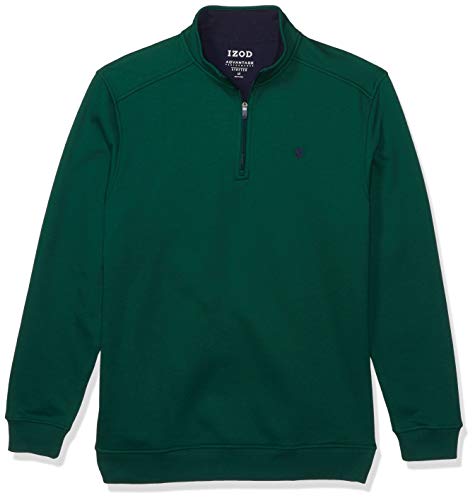 IZOD Men's Big Tall Big Advantage Performance Quarter Zip Fleece