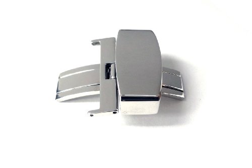 Stainless Steel Butterfly Deployant Buckle for Watch Straps - 26mm