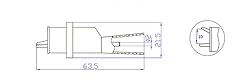 XYRSTOLR 10Pcs 10A Insulated Alligator Clips with