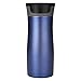 Contigo West Loop Stainless Steel Vacuum-Insulated Travel Mug with Spill-Proof Lid, Keeps Drinks Hot up to 5 Hours and Cold up to 12 Hours, 16oz Deep Blue