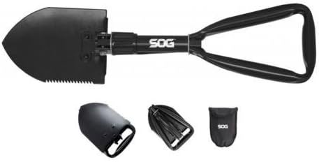 SOG KNIVES Entrenching Tool-Compact Emergency Survival Folding Camp Shovel-F08-N