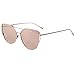 MERRY'S Fashion Women Cat Eye Sunglasses Coating Mirror Lens Sun glasses UV400 S7882