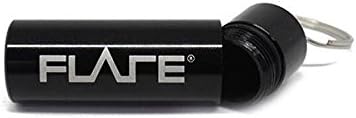 Flare Capsule Aluminium Keychain Case for Earplugs and Ear Tools Splash Resistant Screw Top with O Ring Seal, Standard Size - Image 3