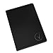 Vantamo RFID Passport Holder, Anti Theft Blocking Cover for Safe Travels with Two Global Recovery Tags for Stress Free Travel, for Men and Women (Classy Black)