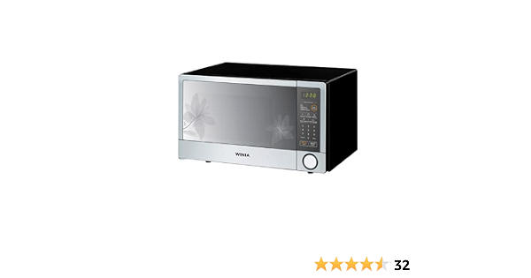 Winia KOR-1N5AML Microondas, 1.1P3, Acero Inoxidable, Diseño Lilium, espejo  : Amazon.com.mx: Hogar y Cocina