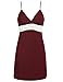 Lusofie Sexy Nightgowns for Womens Chemise Sleepwear Soft Full Slip Lace Knit Nightdress