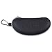 Splaqua Waterproof Sunglasses and Eyeglasses Case - Durable, Hard EVA Zippered Glasses Holder with Back Pack Clip - Grey