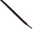 OrthoStep Cotton Flat Dress Thin 40 inch Brown Shoelaces 2 Pair Pack