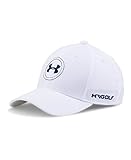 Under Armour Boys' Golf Official Tour Cap, White/Academy, Small/Medium