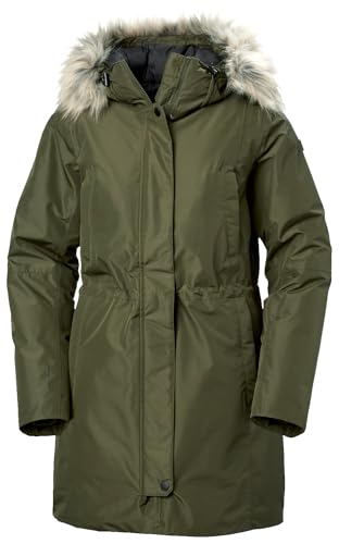 Femmes W Senja Parka, Vert, S