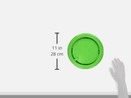 Little Giant Plastic Nesting-Style Poultry Waterer Base, 1-Gallon, Lime Green