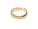 Gold filled leaf toe ring