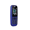Nokia-105-2019-edition-177-Inch-UK-SIM-Free-Feature-Phone-Single-SIM--Blue Nokia 105 (4 edition)all carriers 1.77 inch UK SIM Free Feature Phone (single SIM) — Blue