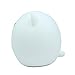 niceEshop(TM) Portable Silicone LED Colorful Baby Night Light, USB Rechargeable Children Night Lamp with Warm White, 7-Color Breathing, Single Color 3 Lighting Modes for Kids Adults Bedroom(C)