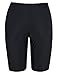 Firpearl Women's UPF50+ Sport Board Shorts Swimsuit Bottom Skinny Capris Swim Shorts