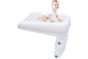 GEMGO Inflatable Baby Bed Fits Most Airplane Economy Seats for Convenient Infant Toddler Travel