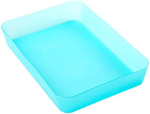 Fanmeili SN2168 Drawer Organizer Desktop Container, Large / Blue