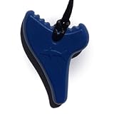 Shark Tooth Teething Necklace by Zen Rocks - a Stylish New Twist to Teething - Lapis