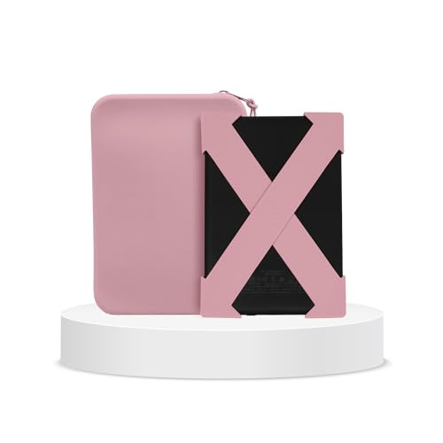 Kindle Basic Bundle: Strapsicle Hand Strap & Silicone Clutch Bundle for E-Readers - Hand Strap Fits Basic 11th/12th Gen & Kobo Nia, Clutch Fits 6.8″–7″ Paperwhite 2024, 6″ Kindles, Kobos, & Nook