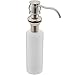 VCCUCINE Antique Country Deck Mount Brushed Nickel Kitchen Sink Granite Countertop Hand Pump Replacement Soap Dispenser, Stainless Steel Liquid Dish Dispenser