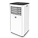 JHS A016-10KR/B1 10,000 BTU Smart Portable Air Conditioner Wi-Fi 3-in-1 Floor AC Unit with 2 Fan Speeds, Remote Control and Digital LED Display, Cover Sq. Ft, 300 Sq.Ft WIFI, White
