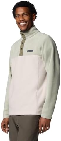Men's Steens Mountain Half Snap 2, Fleece Pull Over, Dark Stone/Safari, L