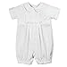 Petit Ami Baby Boys' Pique Christening Knicker with Hat, 18 Months, White