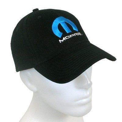 Hot Rods Plus Mopar Logo Black Baseball Cap