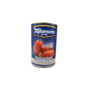 12x TAGLIAMONTE Pomodori Pelati Interi geschilde tomatensaus uit Italië blik 400g 100% Italiaanse tomaten