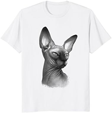 Sphynx Cat Feline Head T-Shirt