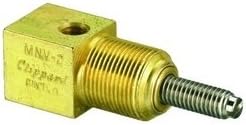 Clippard MNV-2 Panel Mount Needle Valve, 1 scfm @ 50 psig, 2.5 scfm @ 100 psig