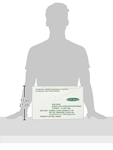 Let's Do Organic Reduced Fat Shredded Coconut, 8.8 ounce pouches (Pack of 6)
