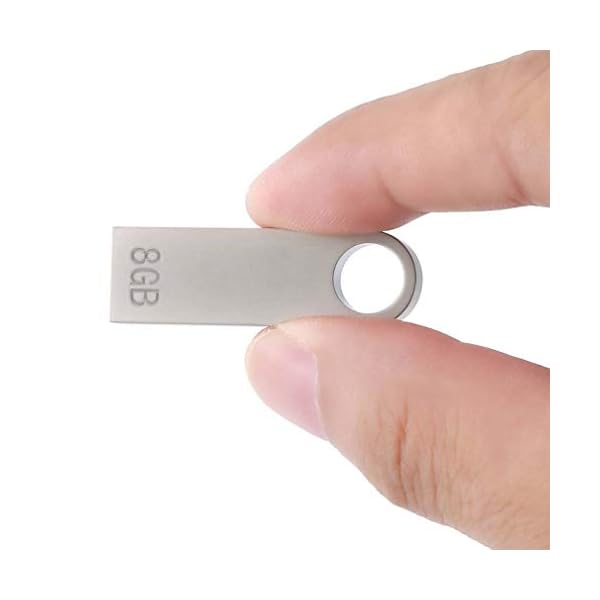 N / E USB Stick 8GB, Mini USB Stick 3.0,Speicherstick USB-Stick Metall Wasserdicht USB-Flash-Laufwerk Memory Stick Flash… – Bild 6